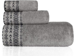 Bavlnený uterák DARIUS - 50x90 cm - 500g/m2 - šedý