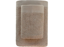 Bavlnený uterák BOHO - 50x90 cm - 500g/m2 - béžový