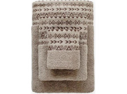 Bavlnený uterák DARIUS - 50x90 cm - 500g/m2 - hnedý