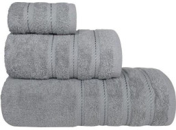 Bavlnený uterák EVA - 30x50 cm - 450g/m2 - šedý