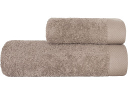 Bavlnený uterák BOHO - 70x140 cm - 500g/m2 - béžový