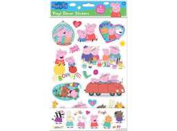 HASBRO Samolepky na stenu Prasiatko Peppa