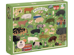 Chronicle Books Puzzle Pigológia 1000 dielikov