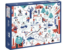 Chronicle Books Puzzle V zime 1000 dielikov