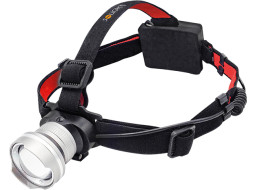 Solight LED čelové svietidlo, 300lm, Cree XPG R5, fokus, 3 x AA