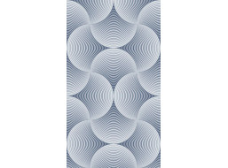 Dizajnový záves CREATIVE TMAVO MODRÝ 140x245 cm