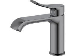 Sapho SUGA stojanková umývadlová batéria bez výpuste, gun metal TJ002GM