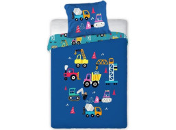 Detské bavlnené obliečky do postieľky 135x100 cm CUDDLES - Stavebná technika