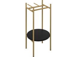 Sapho PUNO podstavec pod okrúhle umývadlá 375x830x448xmm, zlato mat SKA380-5