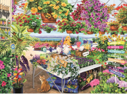 RAVENSBURGER Puzzle Záhradný raj 500 dielikov
