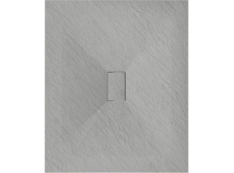 Sprchová SMC vanička MEXEN HUGO 100x110 cm - šedá, 42611011