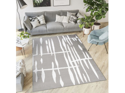 Kusový koberec TAPIS Flick - šedý