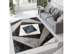 Kusový koberec TAPIS Vertigo - modrý/sivý
