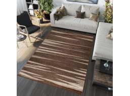Kusový koberec SARI Dune - tmavo hnedý