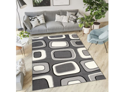 Kusový koberec TAPIS Pave - šedý