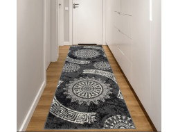 Behúň TAPIS Rosette - tmavo šedý