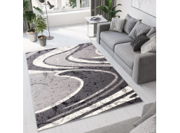 Kusový koberec TAPIS Dunes - tmavo šedý