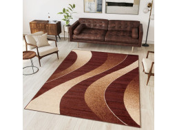Kusový koberec TAPIS Waves - hnedý