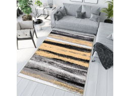 Kusový koberec MAYA Dunes - žltý/sivý