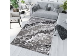 Kusový koberec MAYA Marble - šedý