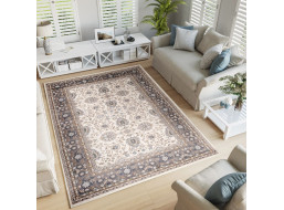 Kusový koberec COLORADO Frame - biely