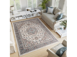 Kusový koberec COLORADO Ornament - biely