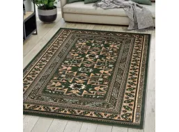 Kusový koberec EUFRAT Birecik - zelený