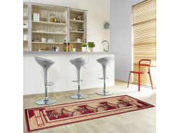 Behúň ATLAS frame - béžový/červený