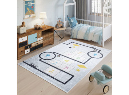 Detský koberec EMMA - Skákací panák - Doprava