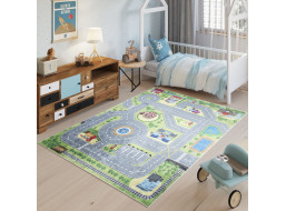 Detský koberec EMMA - Uličky v meste