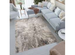 Kusový koberec FEYRUZ Marble - svetlo šedý/sivý
