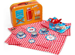 Bigjigs Toys Čajová sada v kufríku Londýn