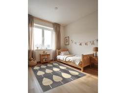 Detský koberček Adventures 106216 Grey Cream