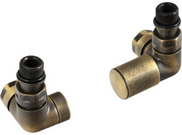 Sapho CORNER SIMPLY pripojovacia sada ventilov triaxiálne, pravé prevedenie, bronz TM1248