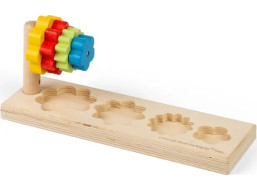 Bigjigs Toys Vkladačka kvety