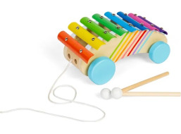 Bigjigs Toys Ťahací xylofón
