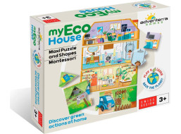 Vzdelávacie eko puzzle | Môj eko dom