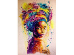 NORIMPEX Diamantové maľovanie Záplava farieb 30x40cm