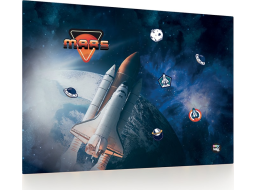 OXYBAG Podložka na stôl 60x40cm Space