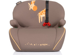 CHIPOLINO Podsedák Sonic i-Size 125-150cm Isofix, Giraffe