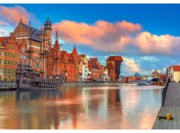 CASTORLAND Puzzle Farby Gdansku 500 dielikov