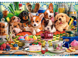 CASTORLAND Puzzle Dezert pre šteňatá 1000 dielikov