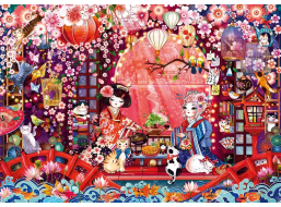 SCHMIDT Puzzle Japonský čajový obrad 500 dielikov