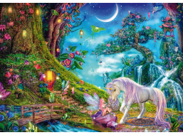 SCHMIDT Puzzle Jednorožec a víla 1000 dielikov