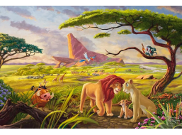 SCHMIDT Puzzle Leví kráľ: Nezabudni, kto si 200 dielikov
