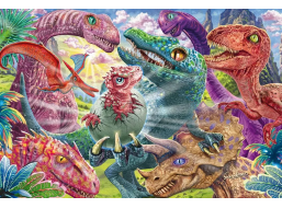 SCHMIDT Puzzle Malý dinosaurus 100 dielikov