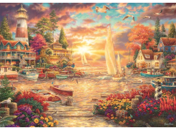 SCHMIDT Puzzle Ráno pri jazere 1000 dielikov