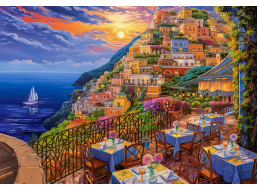 CASTORLAND Puzzle Romantický večer v Positane 1500 dielikov