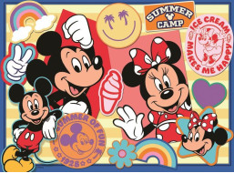 RAVENSBURGER Puzzle Mickey a Minnie na výlete XXL 200 dielikov