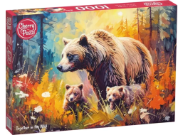 CHERRY PAZZI Puzzle Spoločne v divočine 1000 dielikov